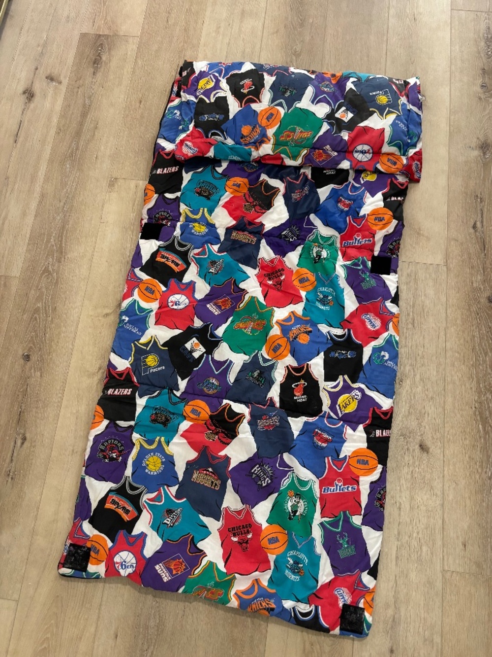 Vintage NBA sleeping bag